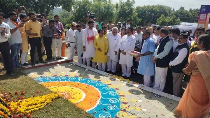 नाना जी ने चित्रकूट में मुक्त विश्वविद्यालय की कल्पना को साकार रूप दिया  - केन्द्रीय मंत्री श्री धर्मेन्द्र प्रधान